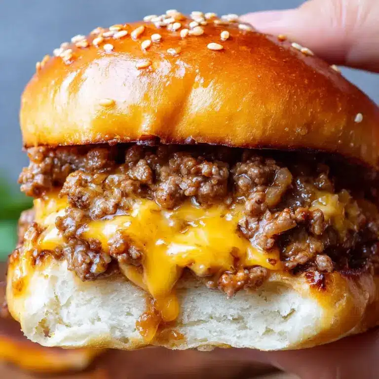 Cheeseburger Sliders with Hawaiian Rolls (30 Min) Recipe