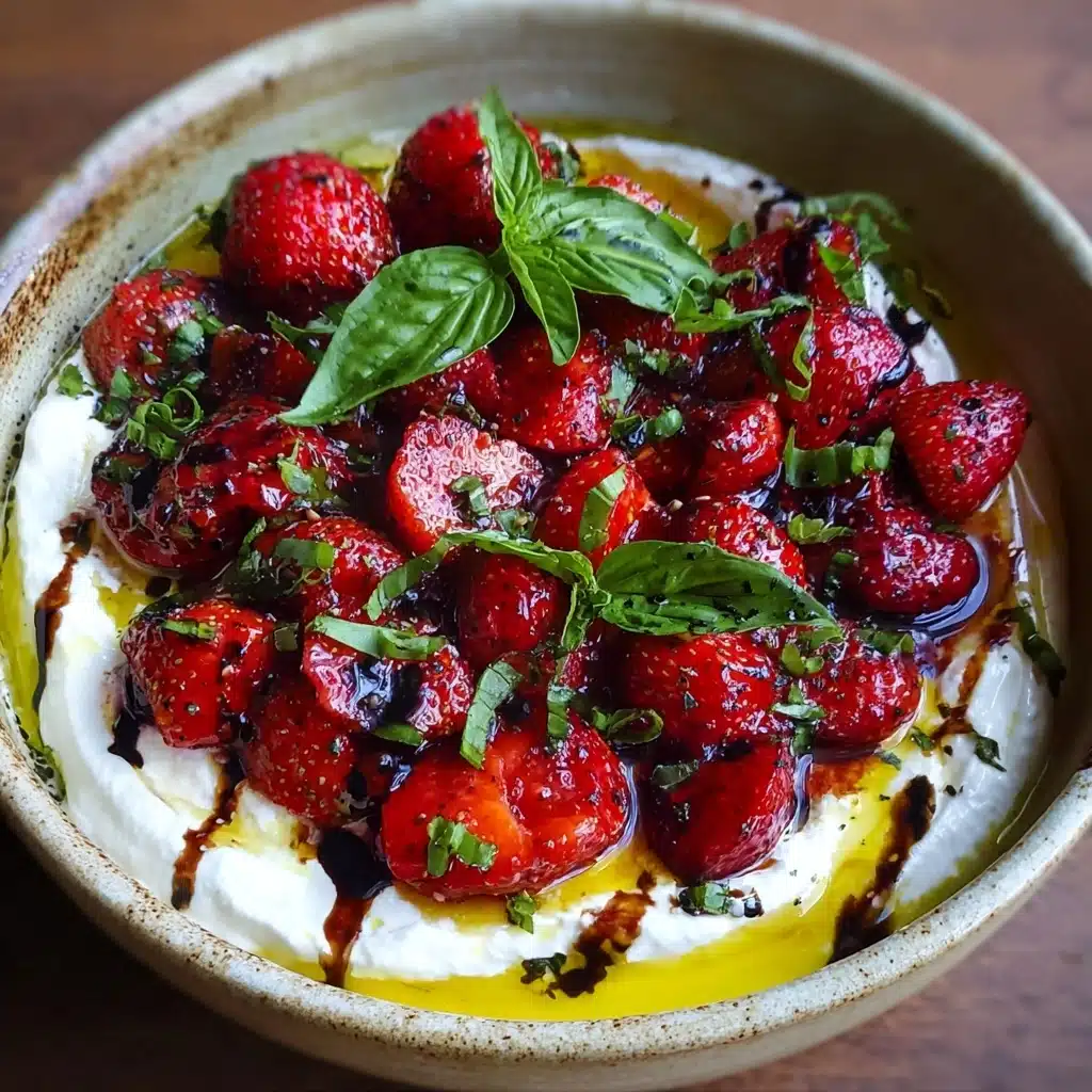 Whipped Feta Dip with Roasted Strawberries Recipe - Recipe Image