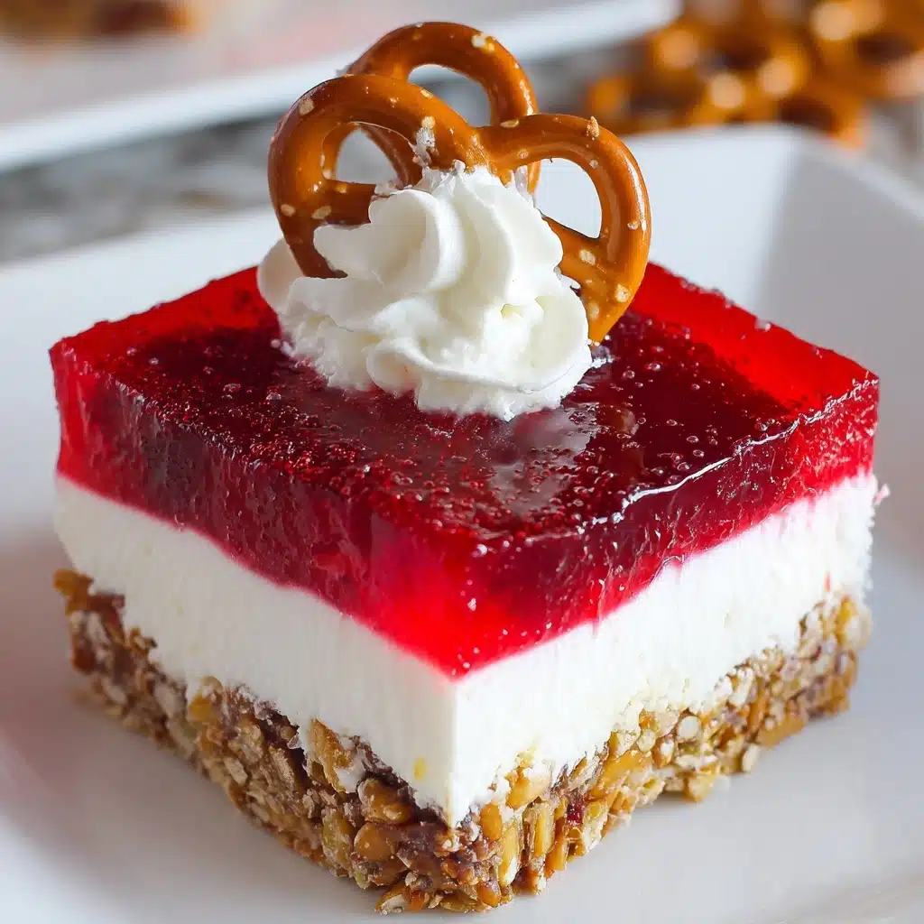 Cranberry Pretzel Salad Recipe - Recipe Image