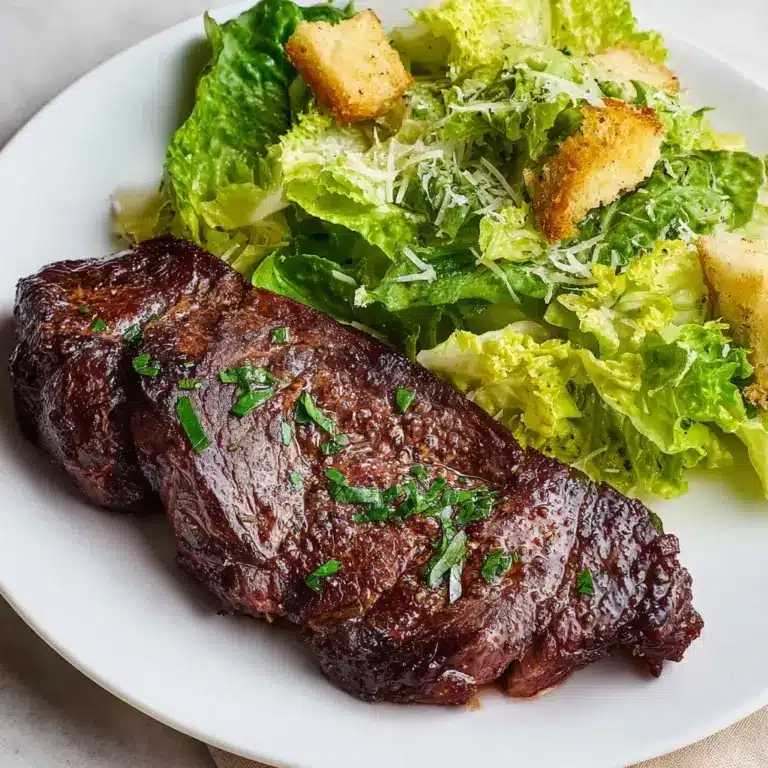 Air Fryer New York Strip Steak Recipe