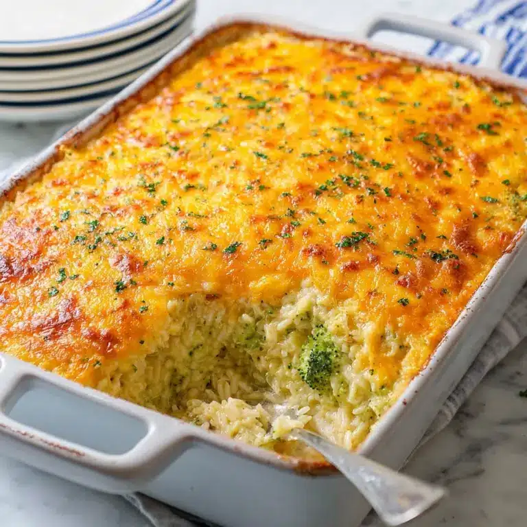 Chicken Broccoli Rice Casserole Recipe