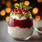 Christmas Ricotta Chia Pudding Recipe