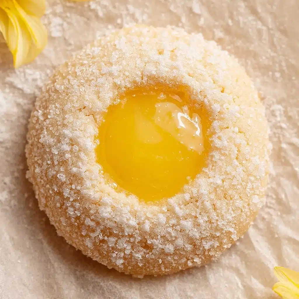Lemon Thumbprint Cookies Recipe - Recipe Image