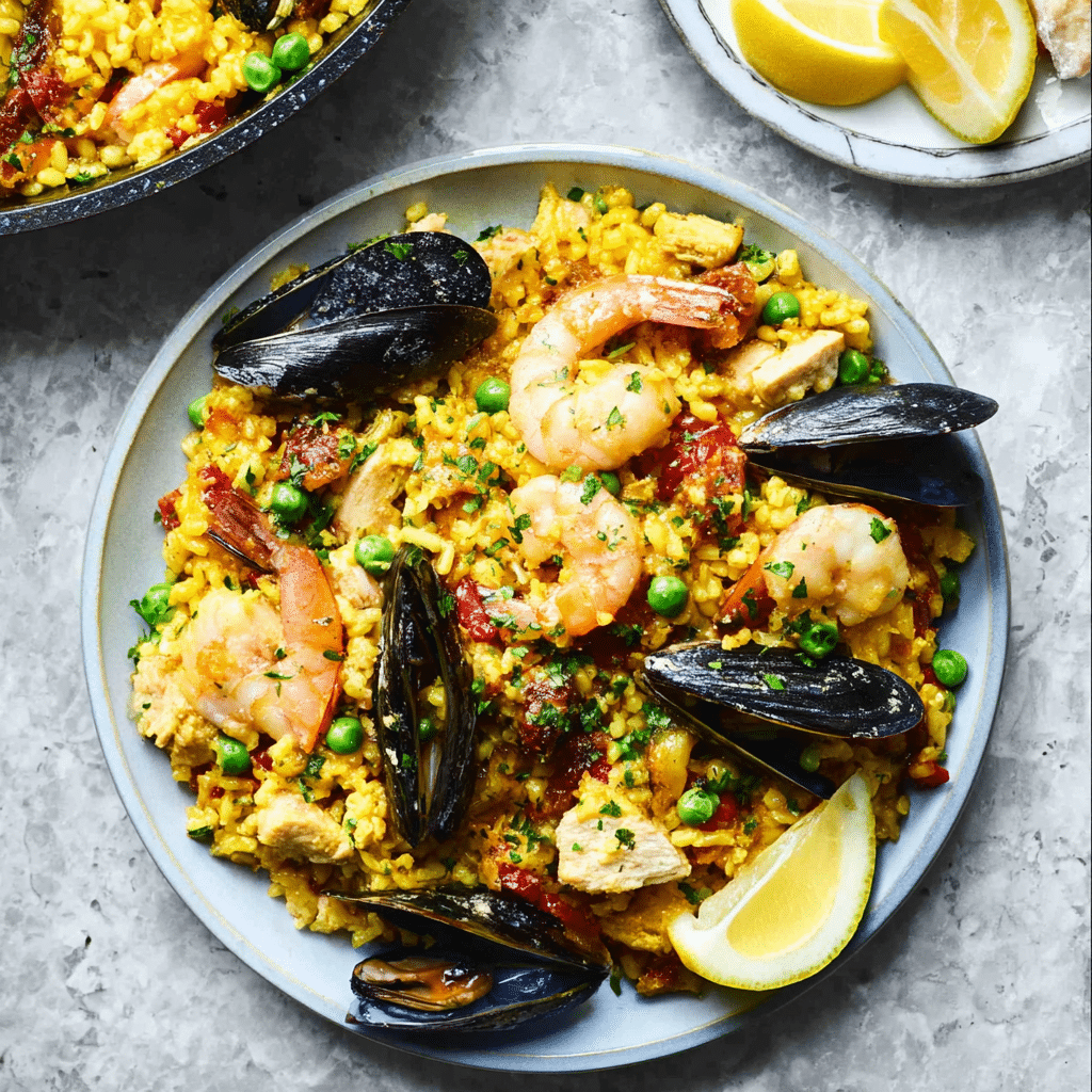 Spanish Paella Recipe - Recipe Image
