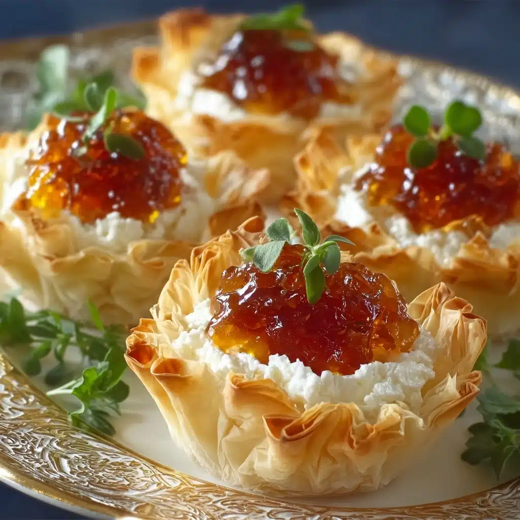 Quick Pepper Jelly Cream Cheese Appetizer Dip and Bites Recipe - Recipe Image