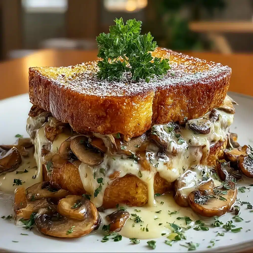 Swiss Mushroom Melt Sandwich: The Ultimate Recipe - Recipe Image