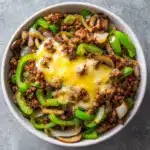 Philly Cheesesteak Bowls – Easy Low-Carb Dinner Idea Recipe