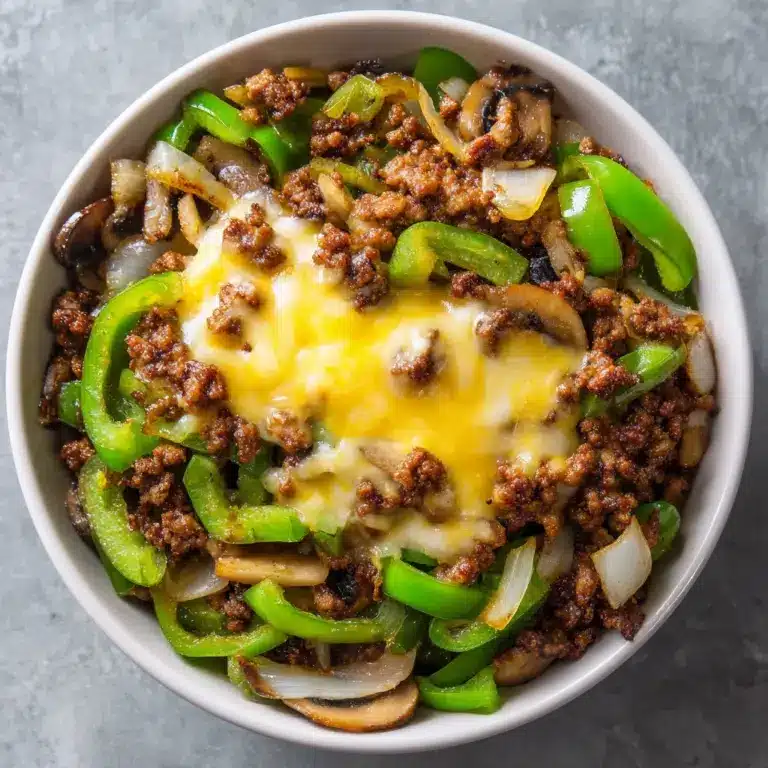 Philly Cheesesteak Bowls – Easy Low-Carb Dinner Idea Recipe