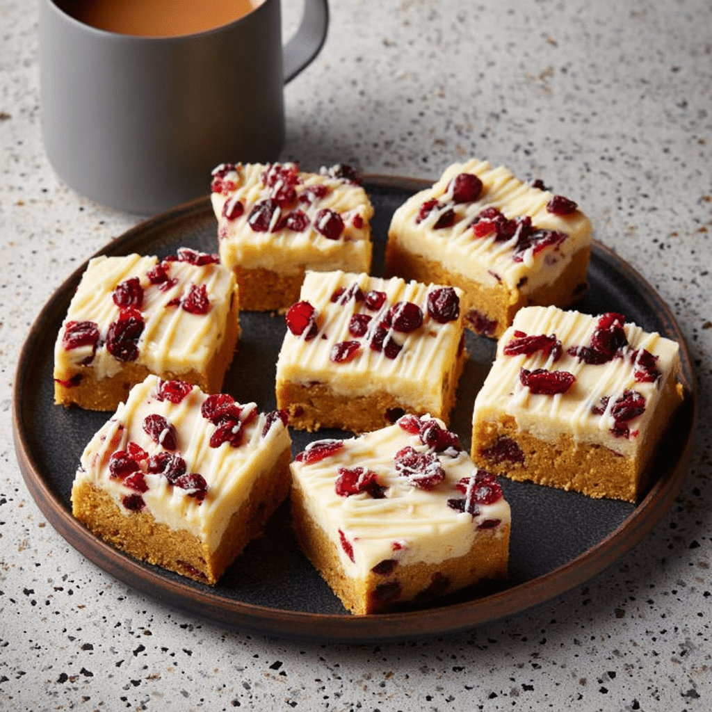 Copycat Starbucks Cranberry Bliss Bars Recipe - Recipe Image