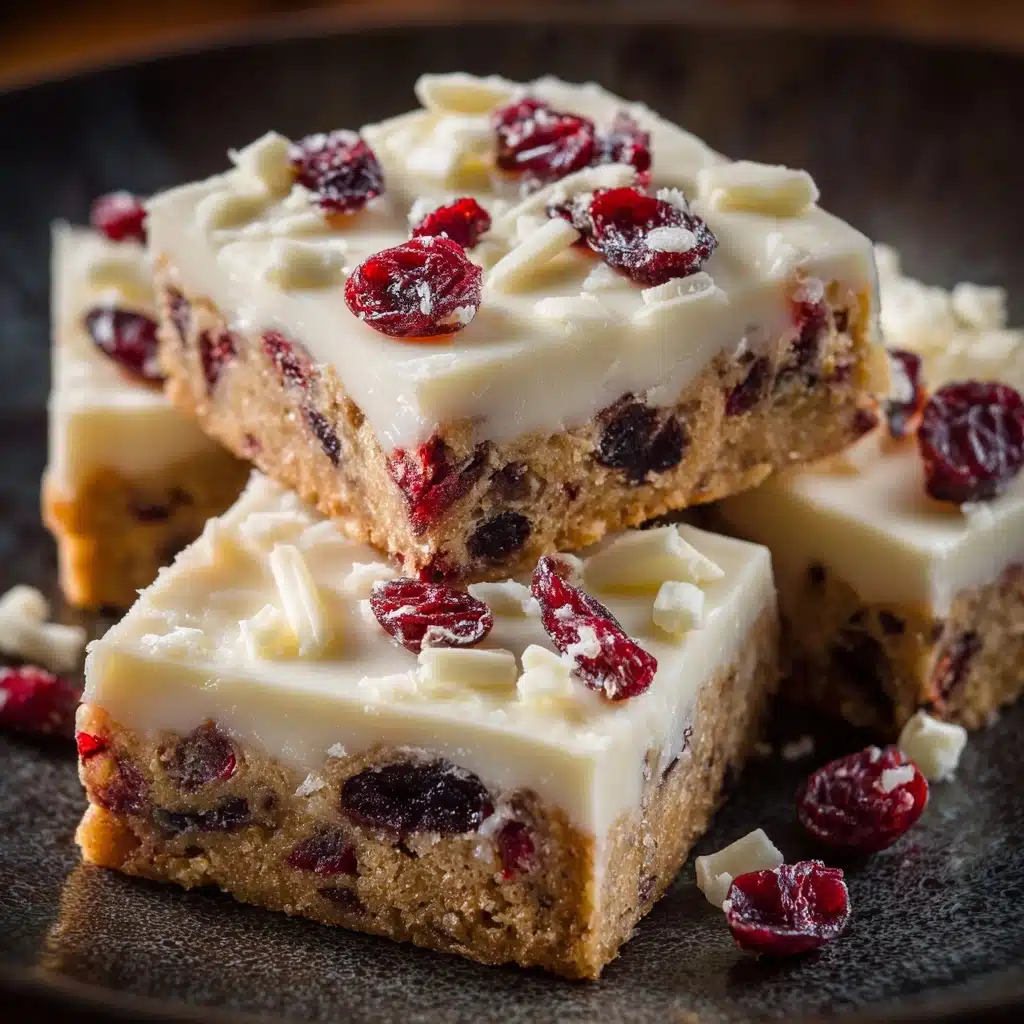 Copycat Starbucks Cranberry Bliss Bars Recipe - Recipe Image