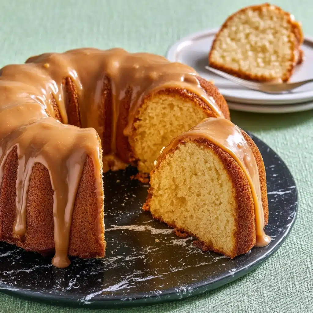 Buttermilk Cake with Caramel Icing Recipe - Recipe Image