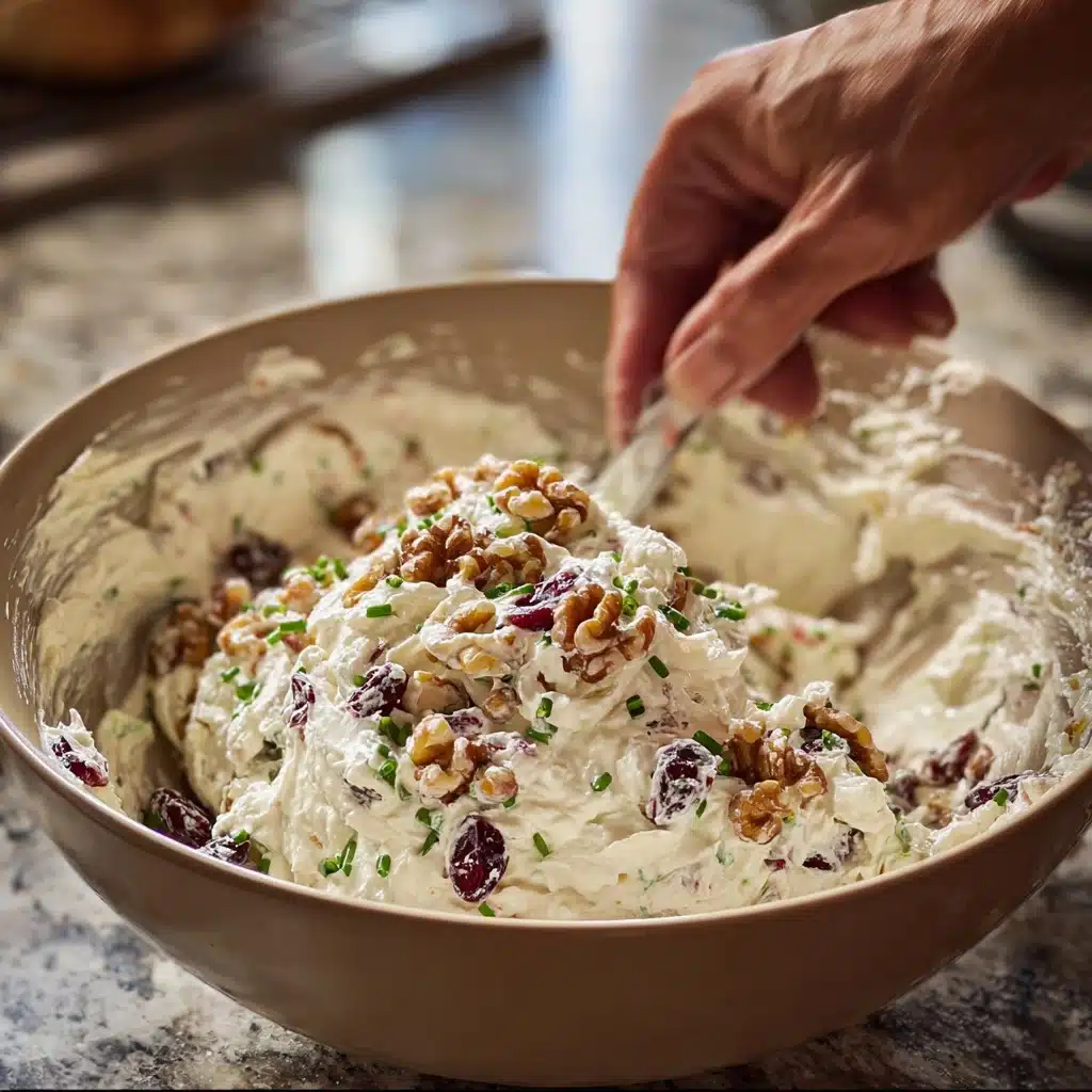 Christmas Cranberry Walnut Cheese Balls Recipe - Recipe Image