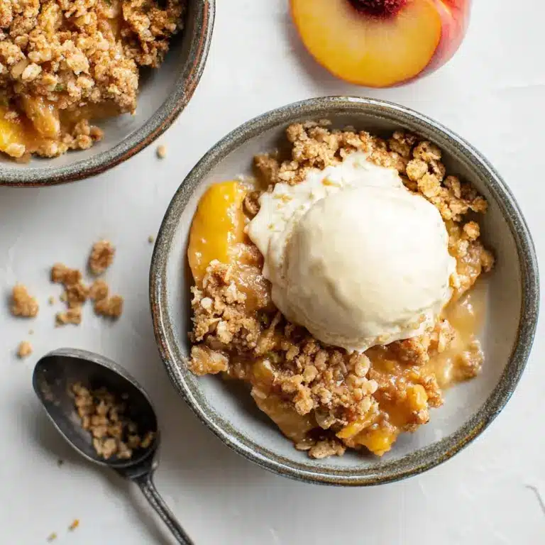 Peach Crisp Recipe