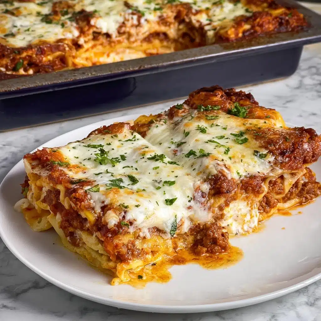 Sheet Pan Lasagna Recipe - Recipe Image