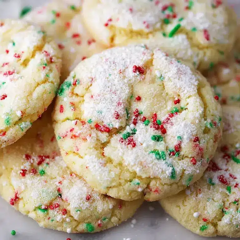 Christmas Ooey Gooey Butter Cookies Recipe