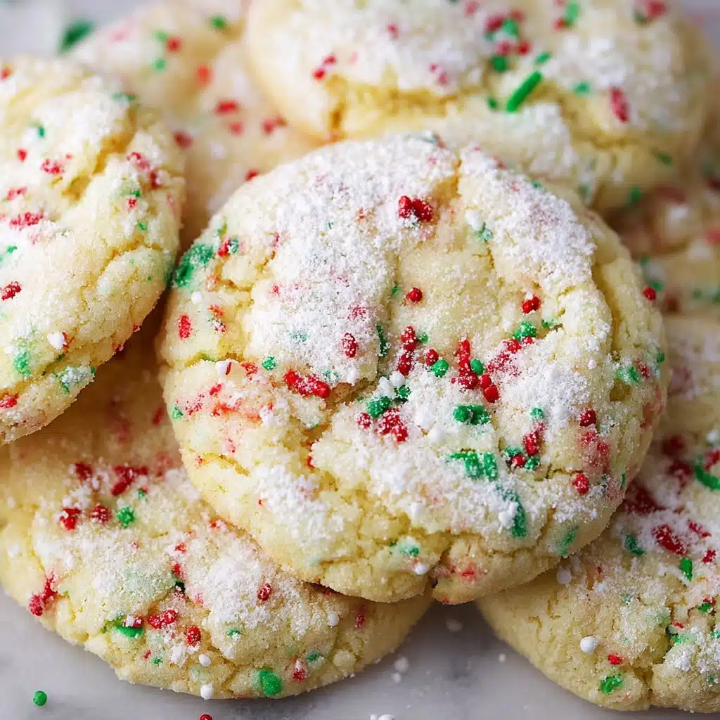 Christmas Ooey Gooey Butter Cookies Recipe
