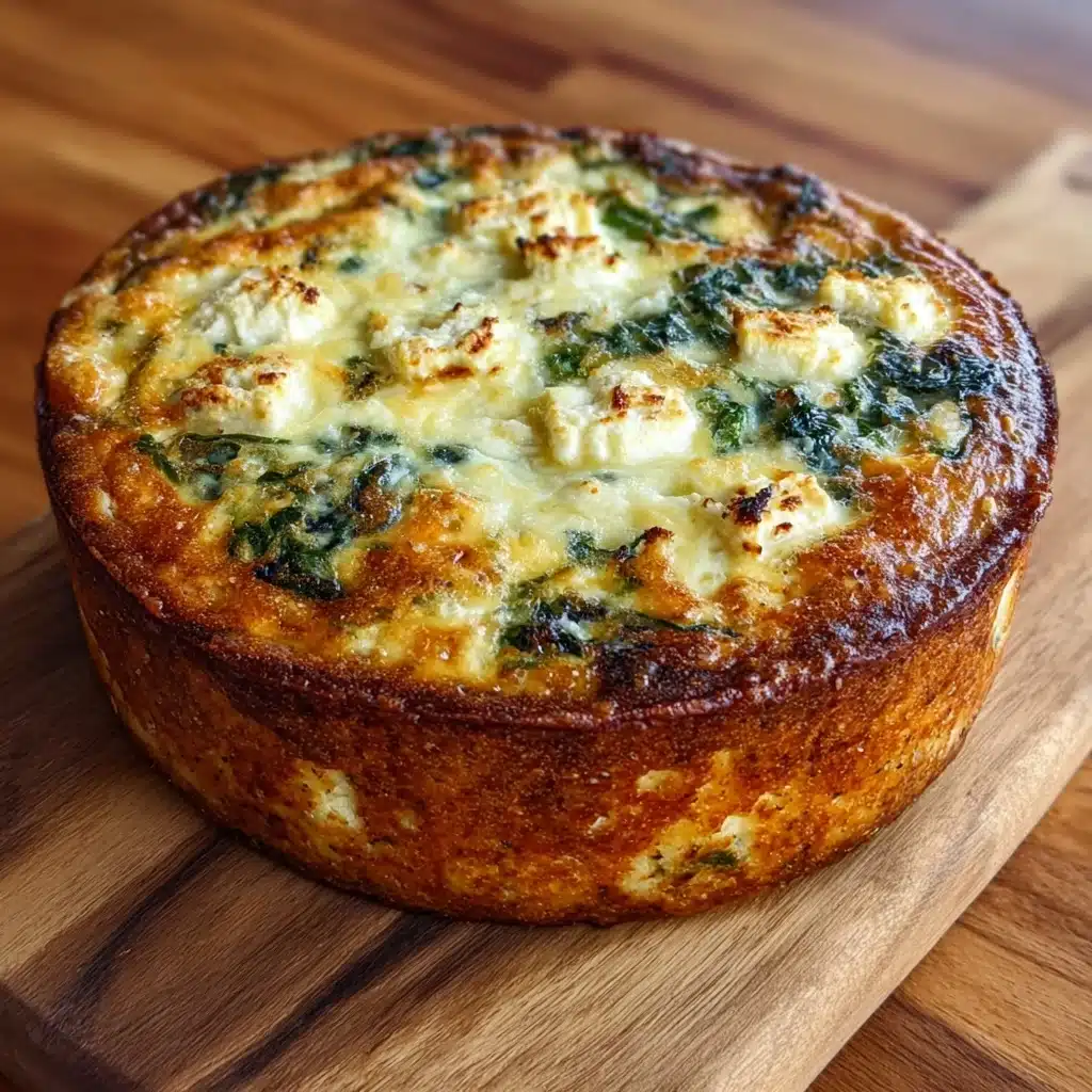 Spinach, Feta and Roasted Garlic Bake Recipe - Recipe Image