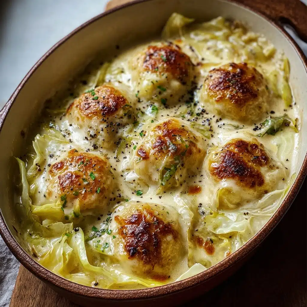 German Cabbage and Dumplings Recipe - Recipe Image
