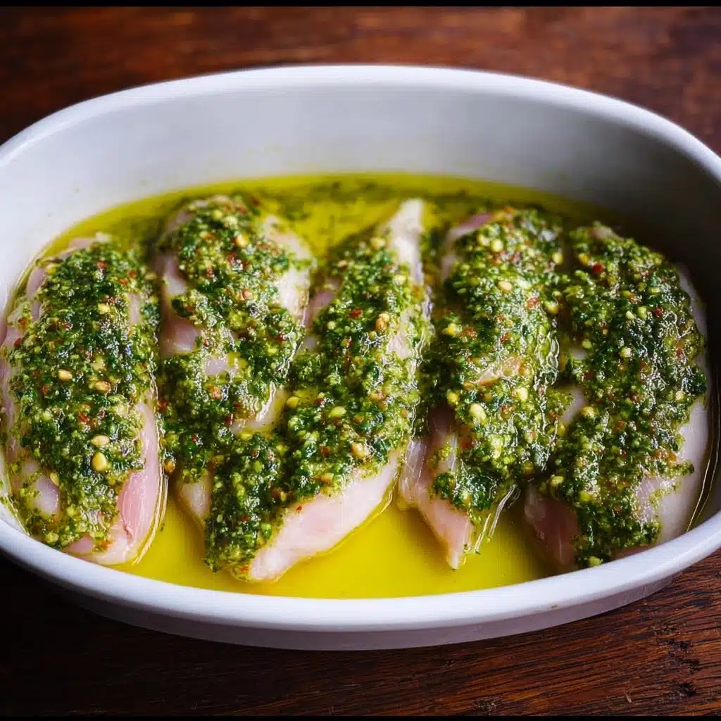 Basil Pesto Tomato Mozzarella Chicken Bake Recipe - Recipe Image