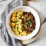 Authentic German Spaetzle with Mushroom Sauce Recipe