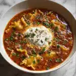 Mouthwatering One Pot Lasagna Soup - Alrightwithme Recipe