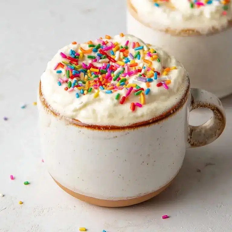 Vanilla Mug Cake Recipe