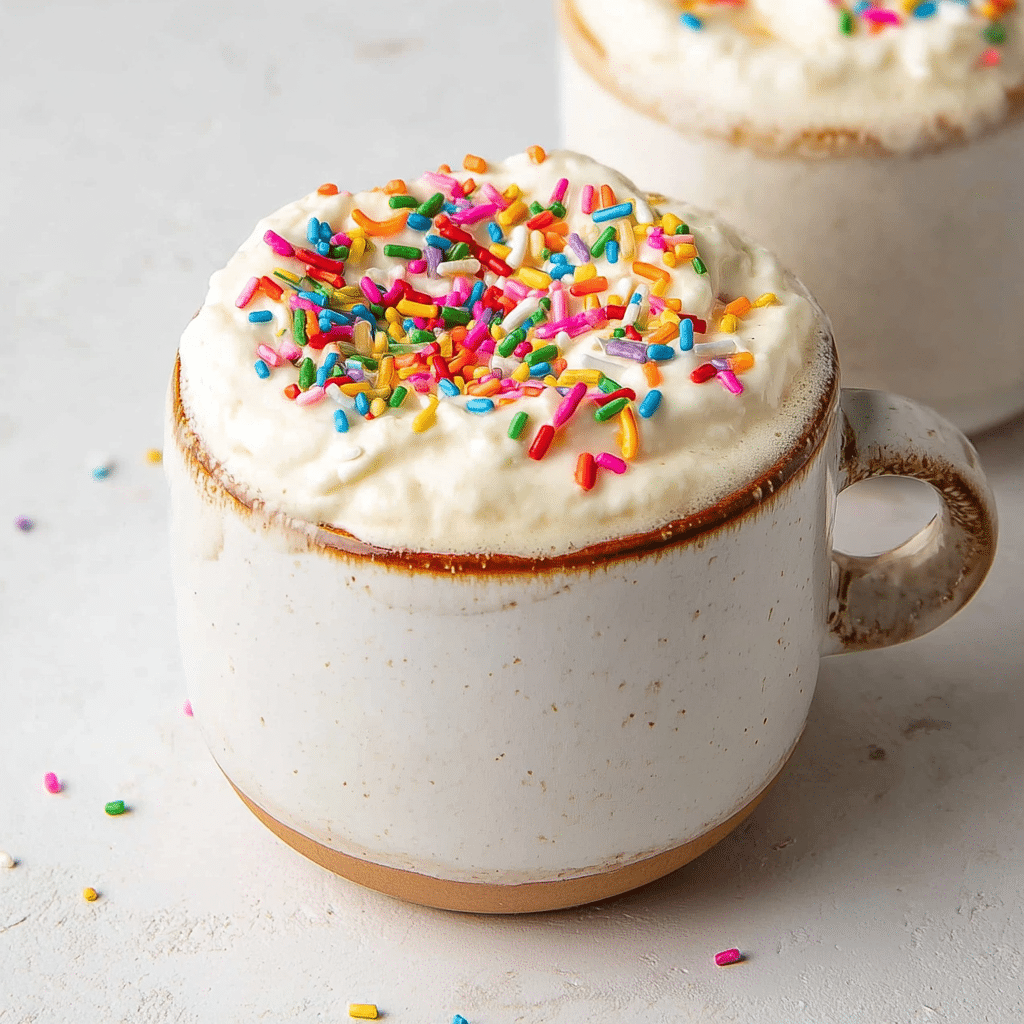 Vanilla Mug Cake Recipe - Recipe Image