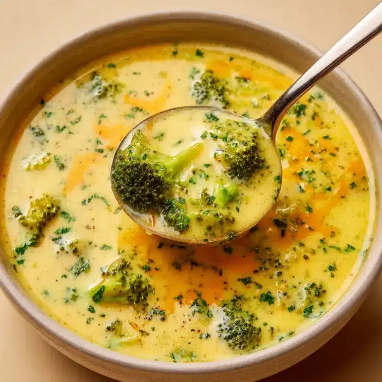 Keto Chicken Broccoli Soup (Gluten-Free) Recipe