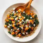 Sweet Potato Farro Salad with Kale Recipe