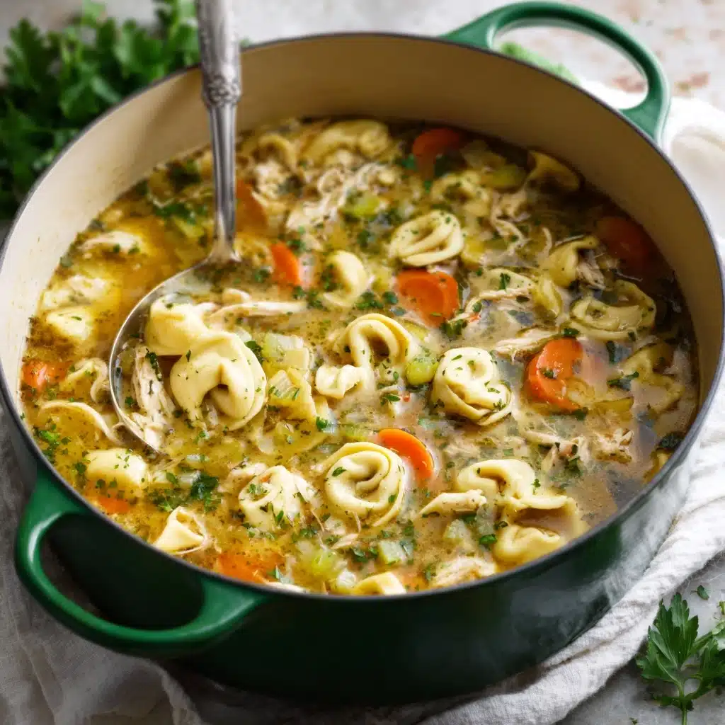 Chicken Tortellini Soup Recipe - Recipe Image
