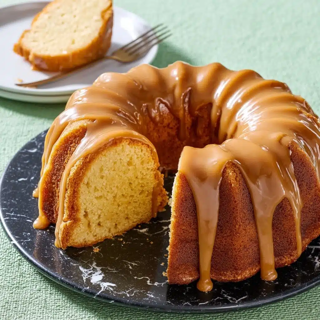Buttermilk Cake with Caramel Icing Recipe - Recipe Image