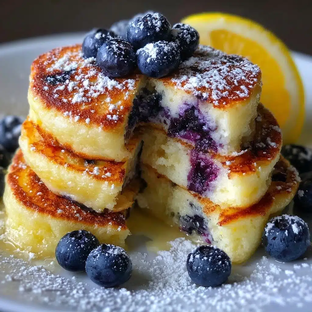 Blueberry Lemon Pancake Bites Recipe - Recipe Image
