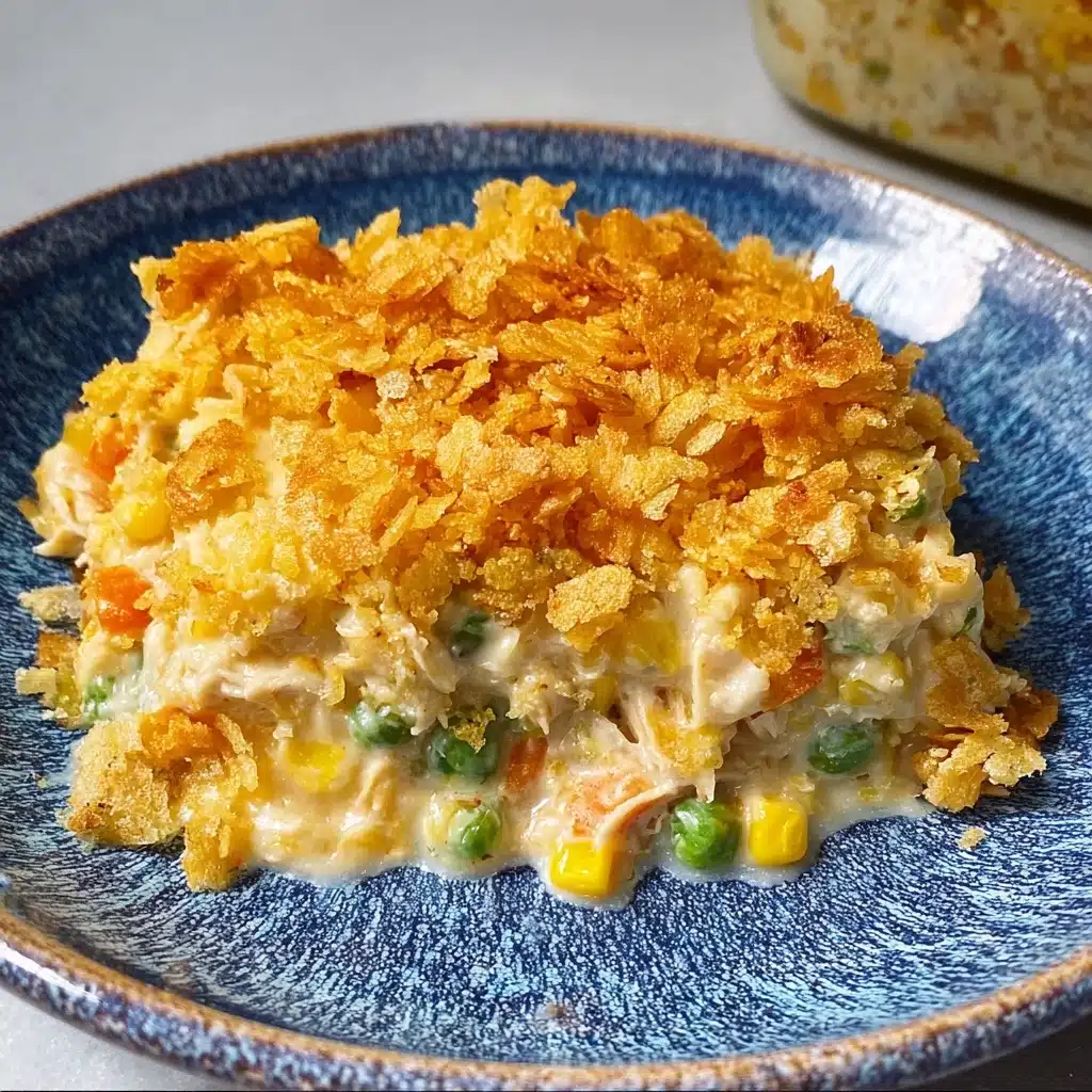 Ritz Cracker Chicken Casserole Recipe - Recipe Image