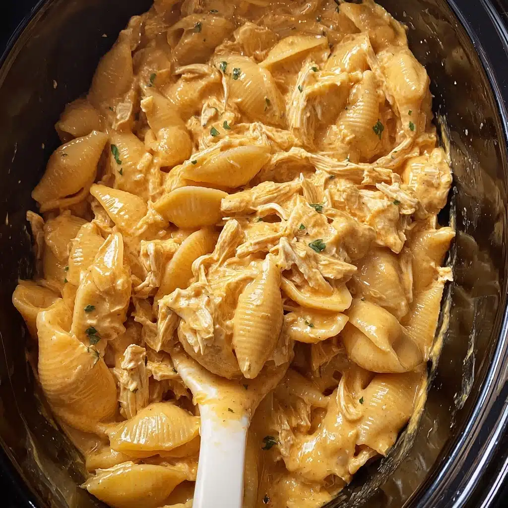 Crockpot Buffalo Chicken Macaroni And Cheese Recipe - Recipe Image