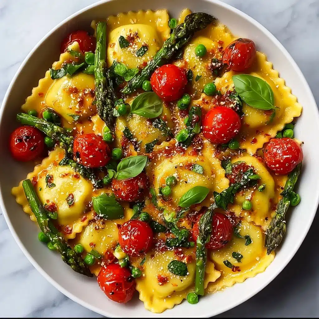 with tomatoes asparagus garlic and herbs Recipe - Recipe Image