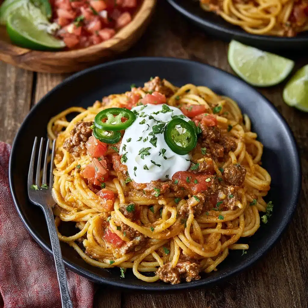Taco Spaghetti Recipe - Recipe Image