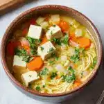 Garlic Ginger Soup With Noodles Recipe