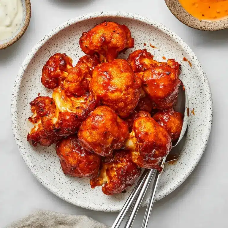 BBQ Cauliflower Wings Recipe