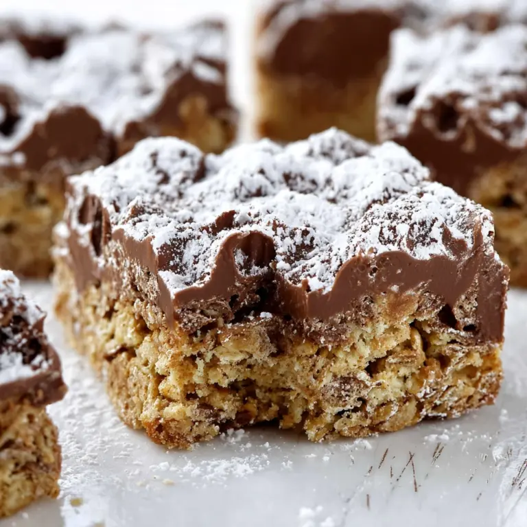 Puppy Chow Bars Recipe