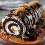 Oreo Cream Cheese Cheesecake Sushi Roll Recipe