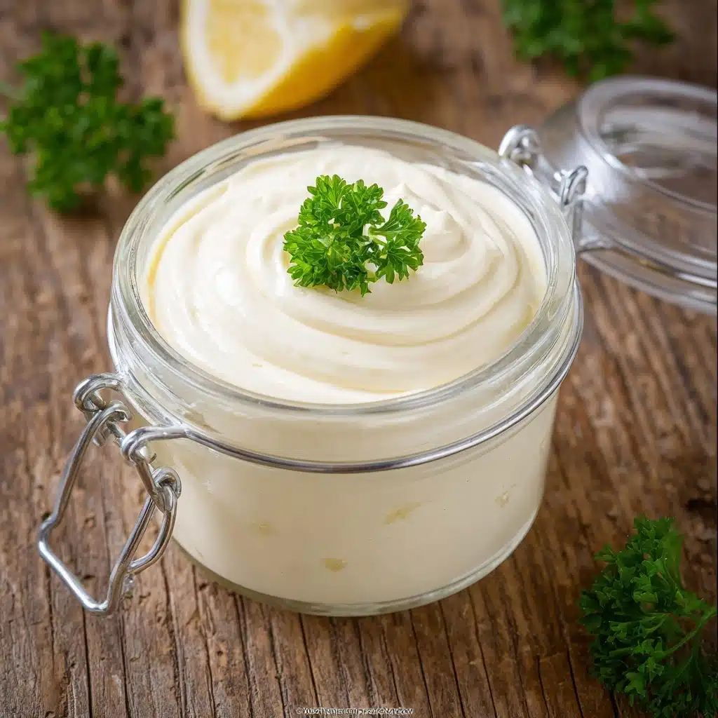 4-Ingredient Homemade Mayonnaise Recipe (For Beginners!) Recipe - Recipe Image