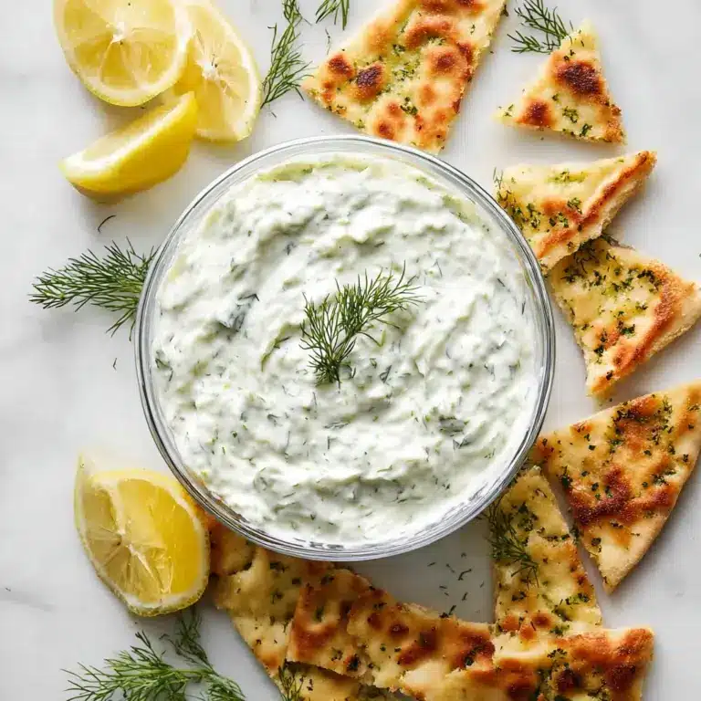 Easy 10 Minute Healthy Tzatziki Sauce Recipe