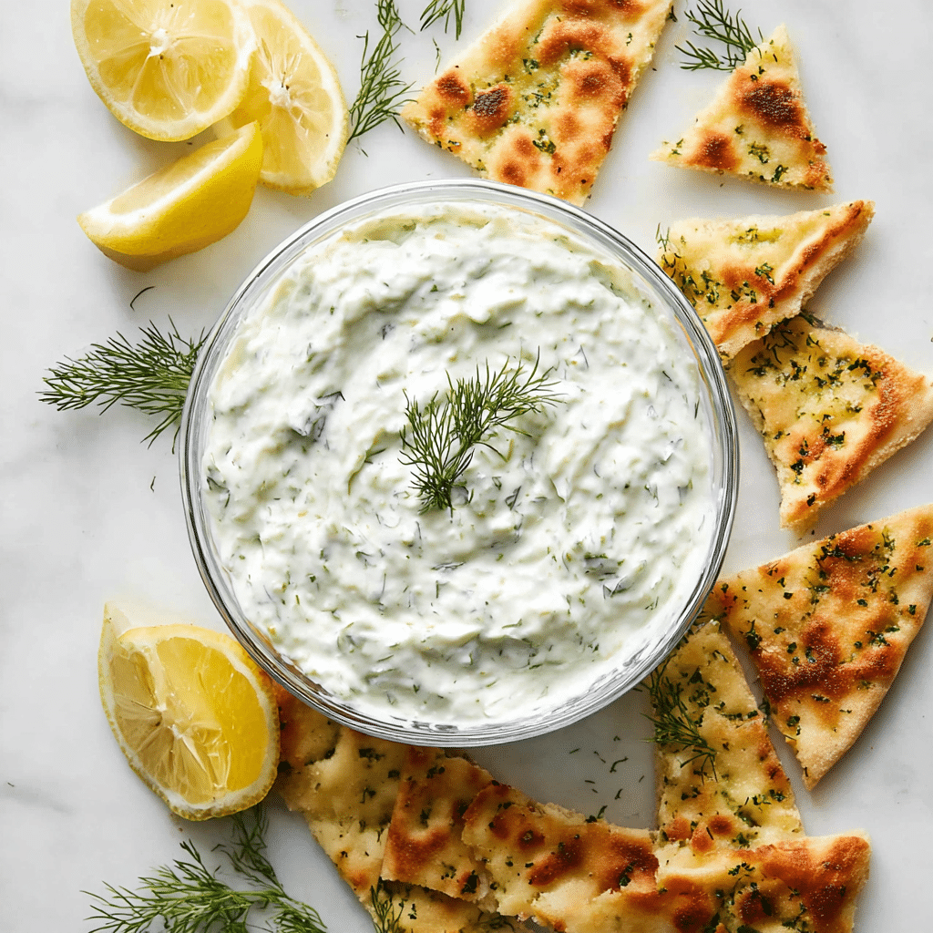 Easy 10 Minute Healthy Tzatziki Sauce Recipe - Recipe Image