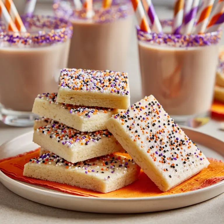 Halloween Sprinkle Cookies Recipe