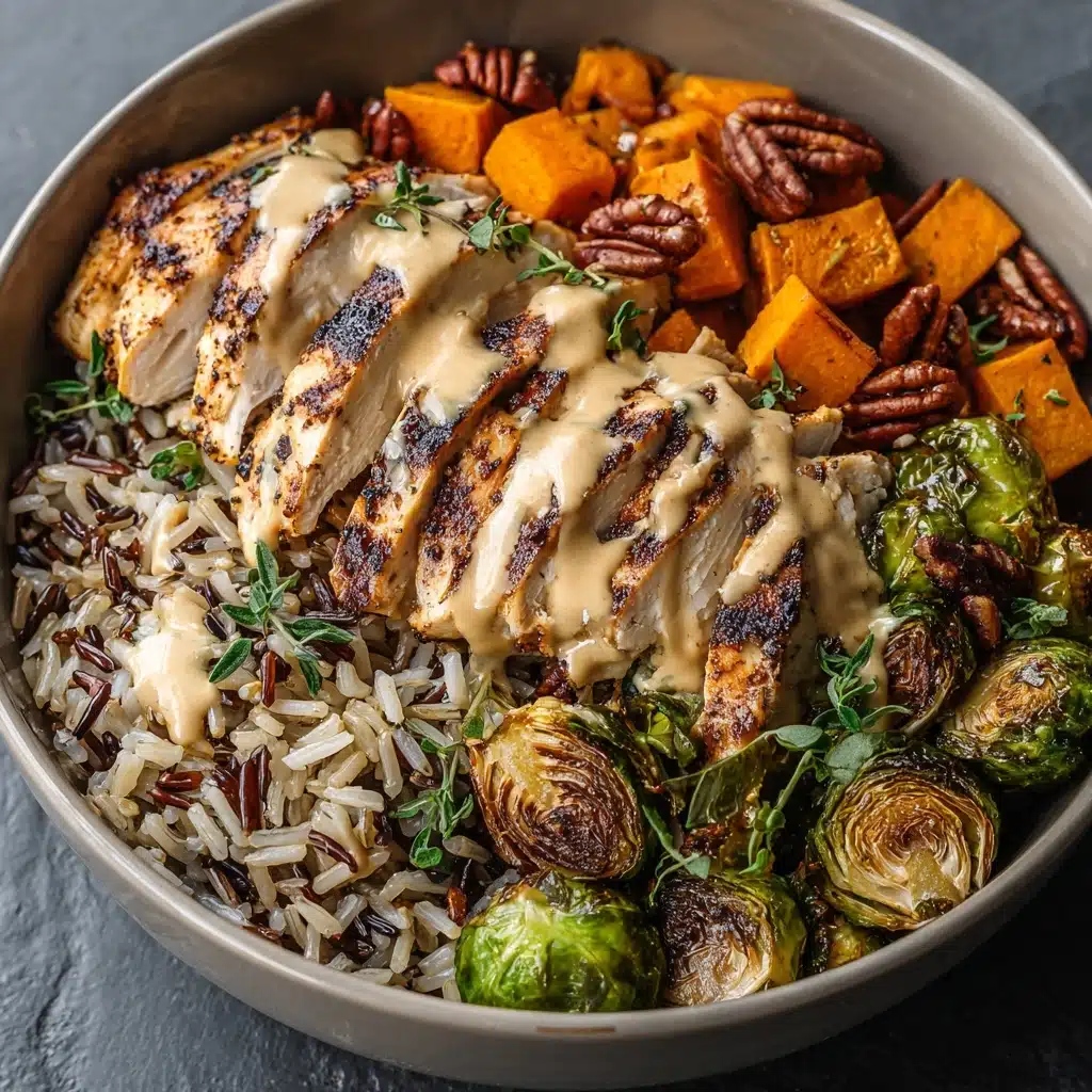 Maple Dijon Chicken & Sweet Potato Bowls Recipe - Recipe Image