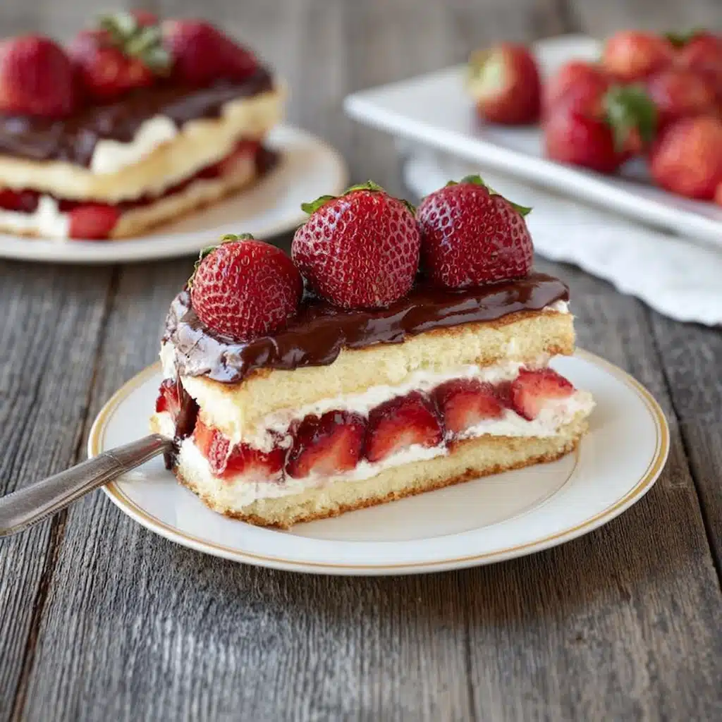 Nutella Tiramisu with Strawberries Recipe - Recipe Image