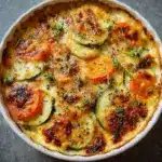 High-Protein Cottage Cheese Veggie Bake Recipe