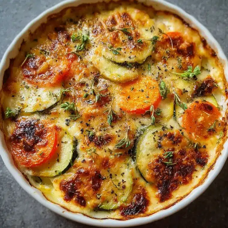High-Protein Cottage Cheese Veggie Bake Recipe
