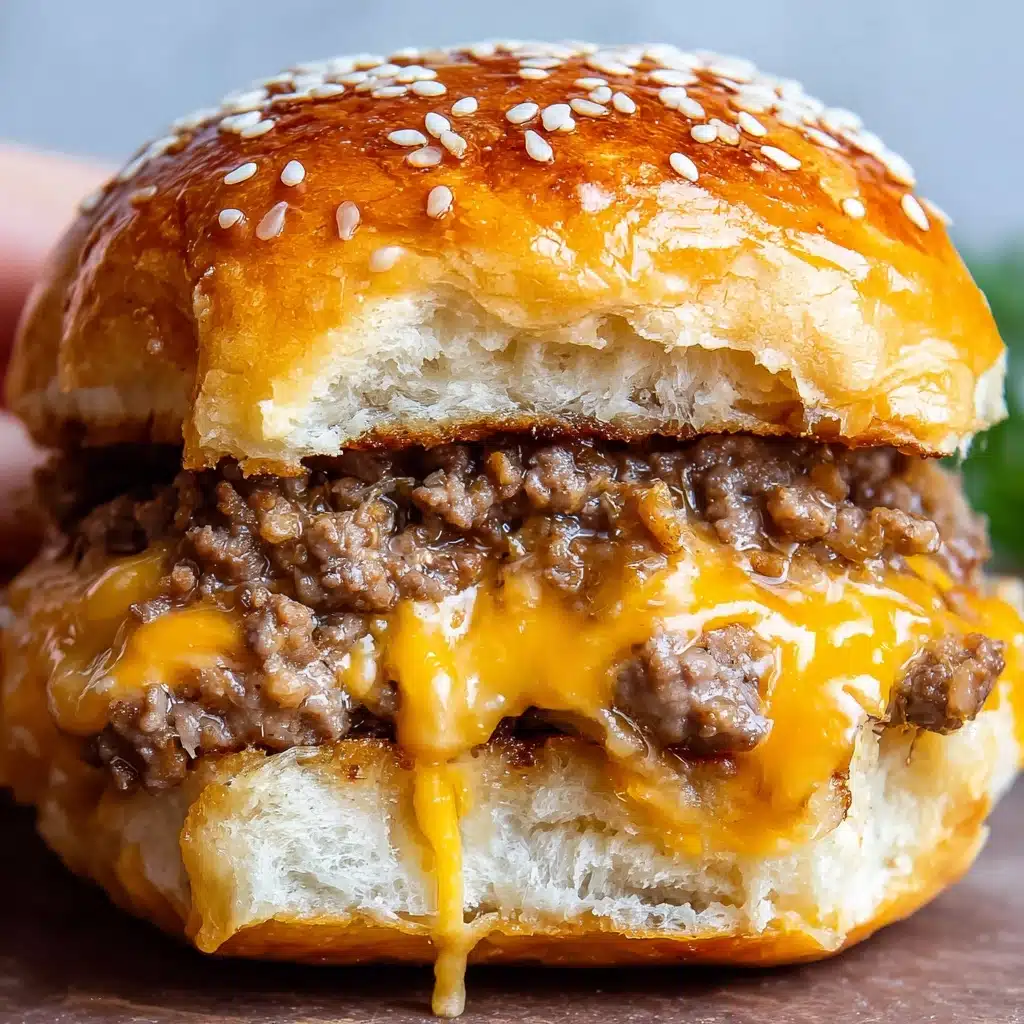 Cheeseburger Sliders with Hawaiian Rolls (30 Min) Recipe - Recipe Image