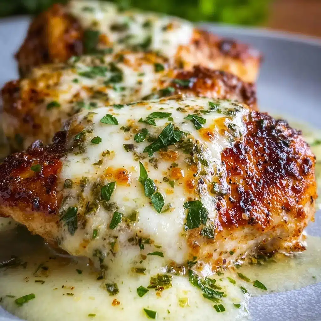 Slow Cooker Cheesy Mozzarella Chicken: Easy Family Delight Recipe - Recipe Image
